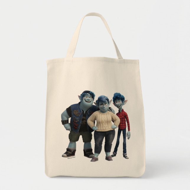 Onward | Mom, Ian & Barley Tote Bag (Front)