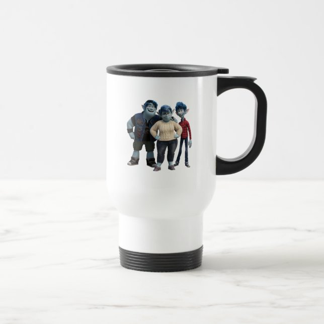 Onward | Mom, Ian & Barley Travel Mug (Right)