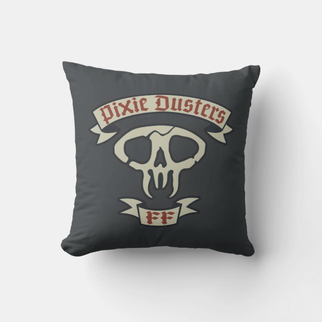 Onward | Pixie Dusters Logo Throw Pillow (Front)