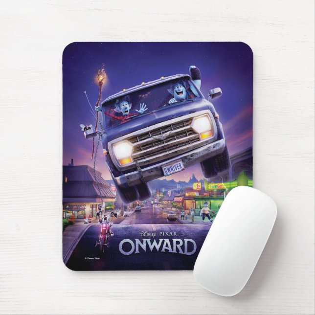 Onward Poster Art Mouse Pad (With Mouse)
