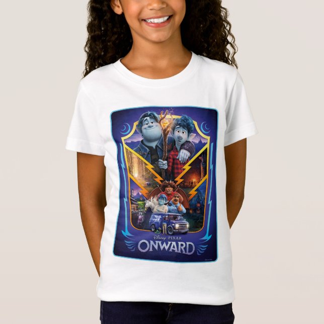 Onward | The Magic is Out There Poster T-Shirt (Front)