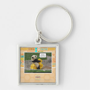 Onwurd, nobul steed! keychain