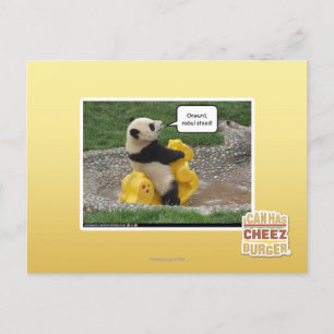 Onwurd, nobul steed! postcard