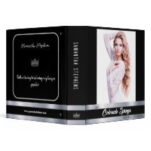 Onyx Shine Custom Pageant Notebook