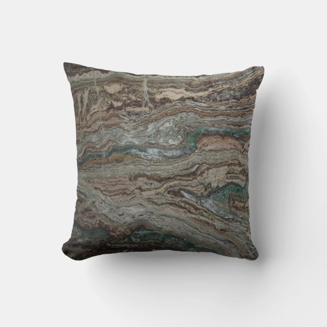 Onyx Throw Pillow (Front)