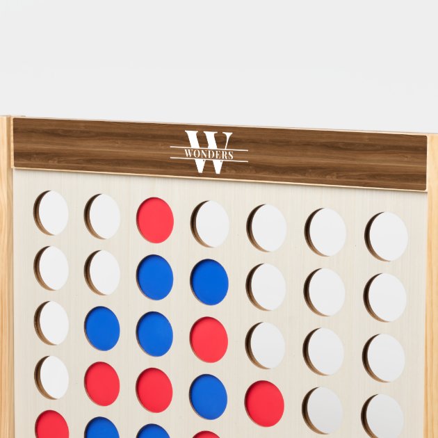 ooak Rustic Wood Custom Message Monogram Fast Four