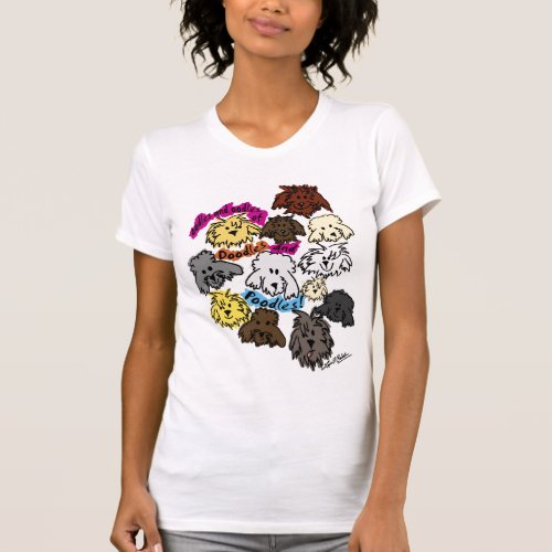 oodles and oodles of Doodles and Poodles T_Shirt
