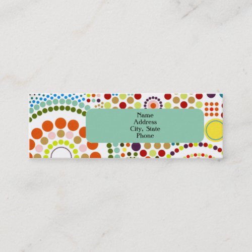 Oodles of Circles Business Card