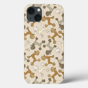 "Oodles of Poodles" French Poodle iPhone Case