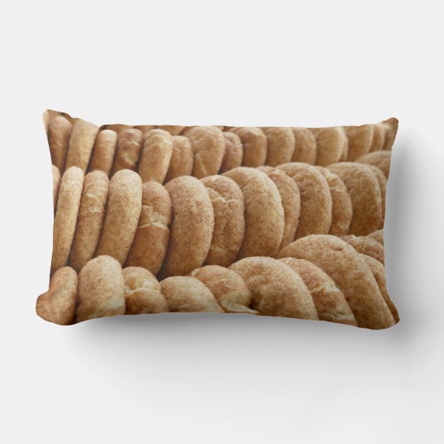 Oodles of Snickerdoodles Lumbar Pillow (Front)