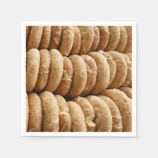 Oodles of Snickerdoodles Napkins (Front)