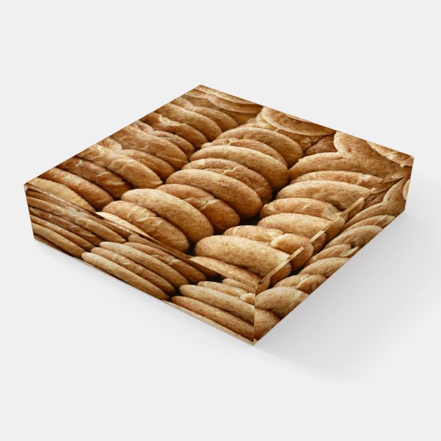 Oodles of Snickerdoodles Paperweight (Angled)