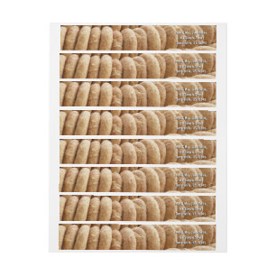 Oodles of Snickerdoodles Wrap Around Label