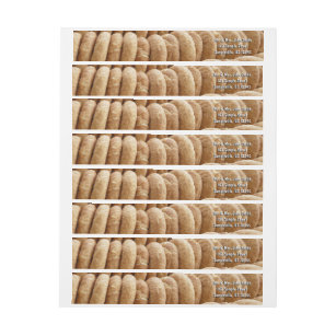 Oodles of Snickerdoodles Wrap Around Label