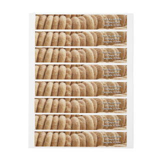 Oodles of Snickerdoodles Wrap Around Label