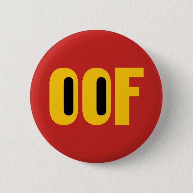 Oof Button (Front)