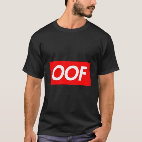 Oof Red Boxlogo Hoodie T_Shirt