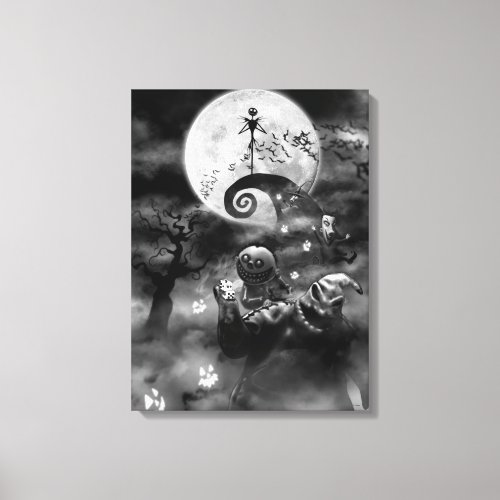 Oogie Boogie  Born to Boogie 2 Canvas Print