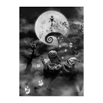 Oogie Boogie | Born To Boogie Acrylic Print by nightmarebeforexmas at Zazzle