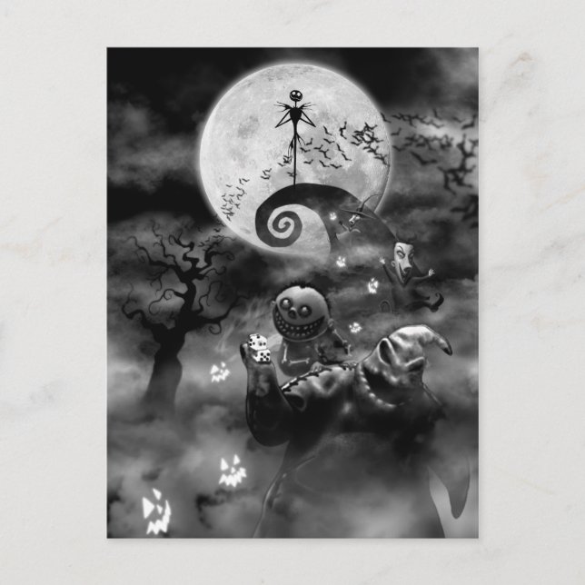 Oogie Boogie | Born to Boogie Postcard (Front)