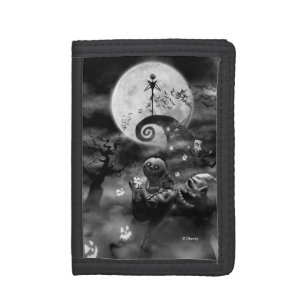 Oogie Boogie   Born to Boogie Tri-fold Wallet