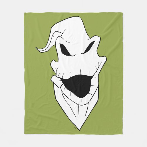 Oogie Boogie  Grinning Face Fleece Blanket