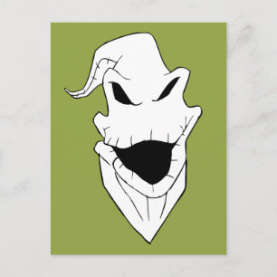 Oogie Boogie Grinning Face Postcard