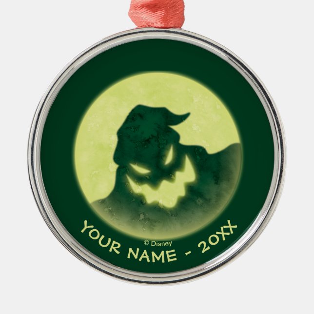 Oogie Boogie | I'm The Boogie Man Metal Ornament (Front)