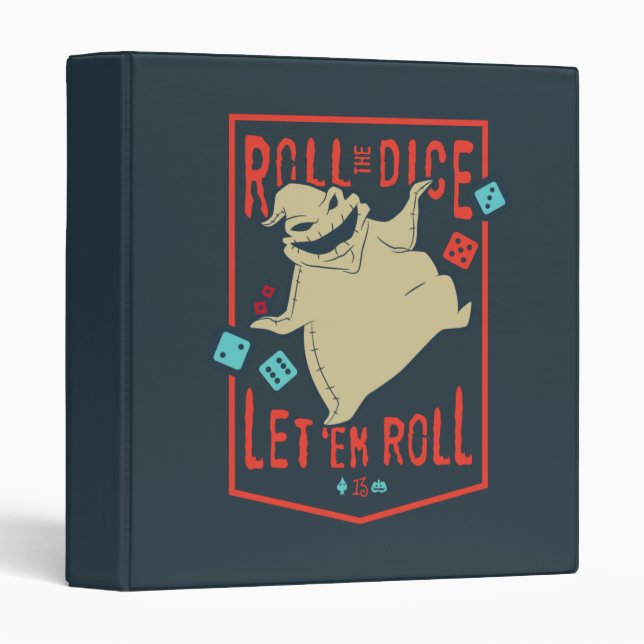 Oogie Boogie | Roll The Dice Binder (Front/Spine)