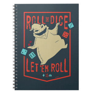 Oogie Boogie Roll The Dice Notebook