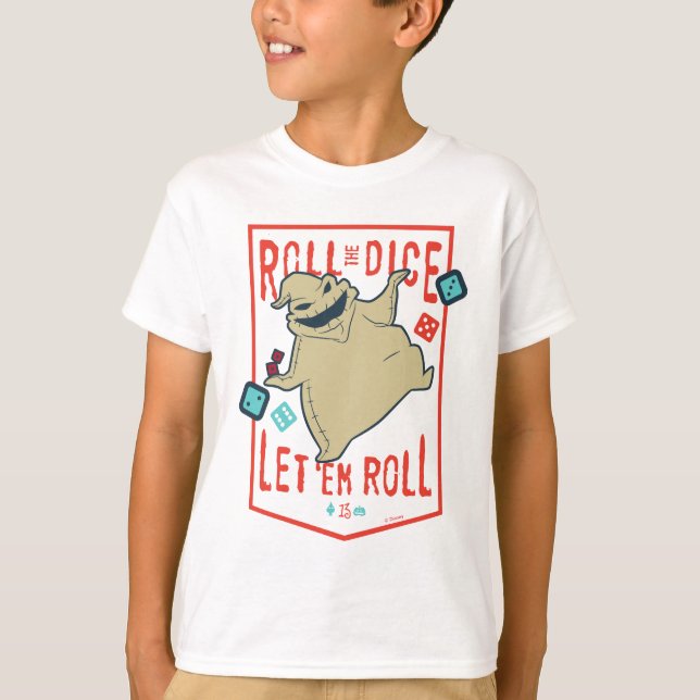 Oogie Boogie | Roll The Dice T-Shirt (Front)