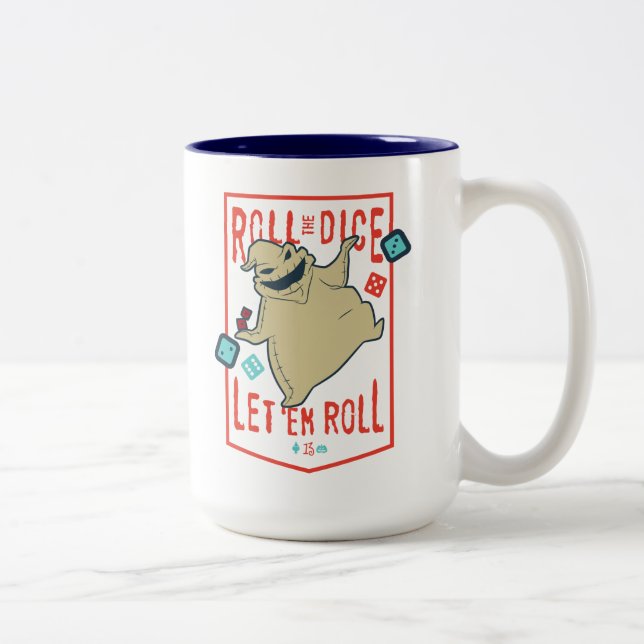 Oogie Boogie | Roll The Dice Two-Tone Coffee Mug (Right)