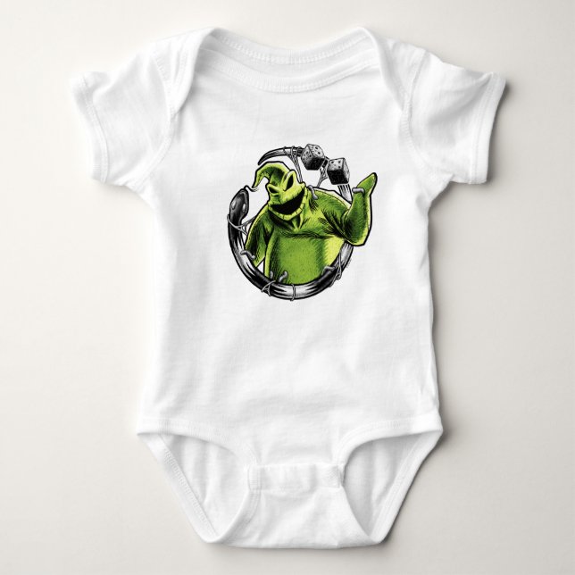 Oogie Boogie | Serpent & Dice Baby Bodysuit (Front)