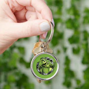 Oogie Boogie Serpent & Dice Keychain