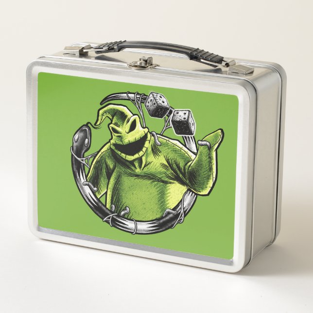 Oogie Boogie | Serpent & Dice Metal Lunch Box (Front)