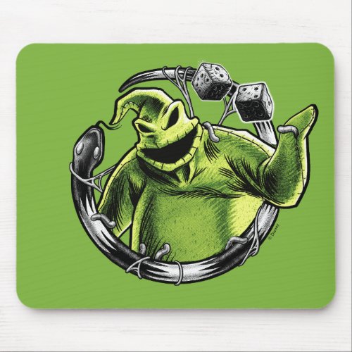 Oogie Boogie  Serpent  Dice Mouse Pad