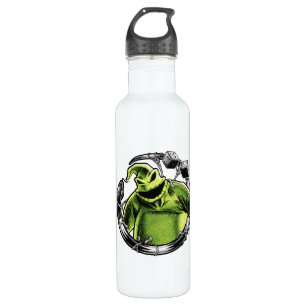 Oogie Boogie Serpent & Dice Stainless Steel Water Bottle