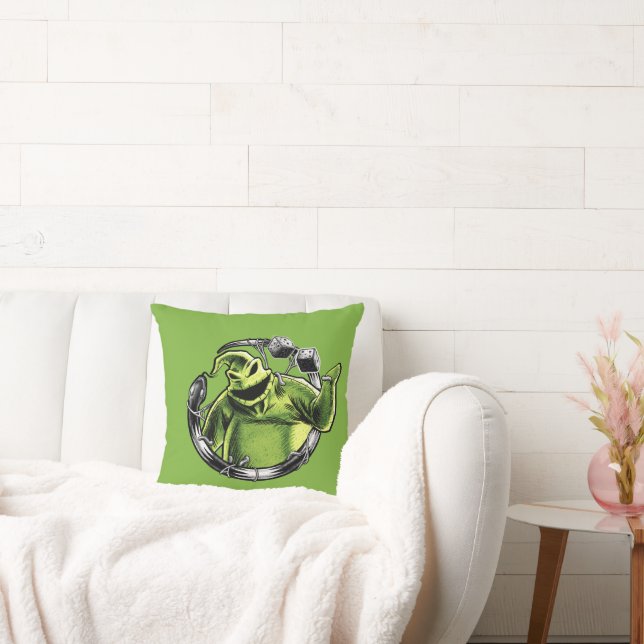 Oogie Boogie | Serpent & Dice Throw Pillow (Couch)