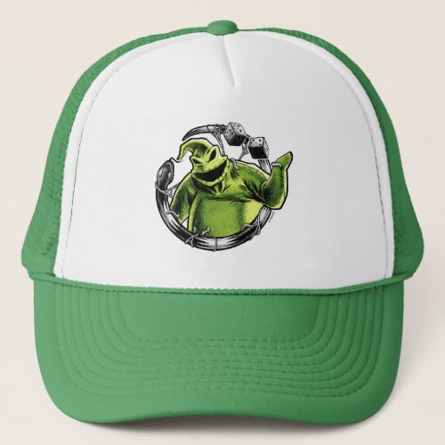 Oogie Boogie  Serpent  Dice Trucker Hat