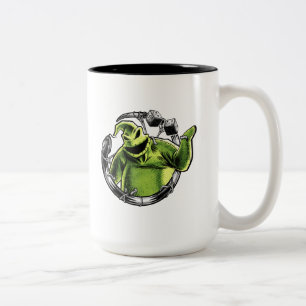 Oogie Boogie Serpent & Dice Two-Tone Coffee Mug