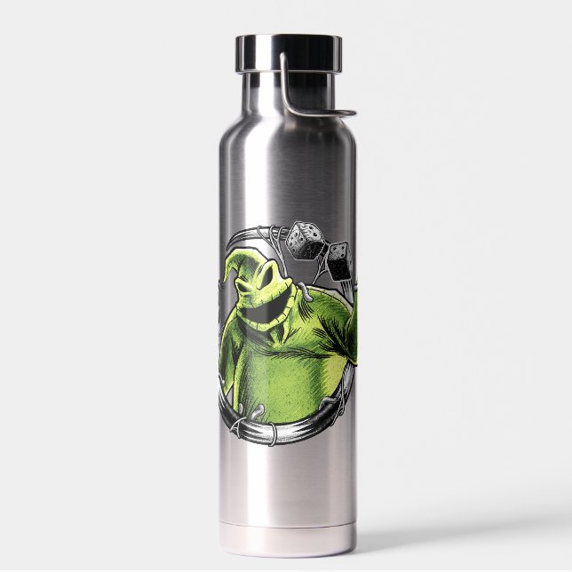 Oogie Boogie | Serpent & Dice Water Bottle (Left)