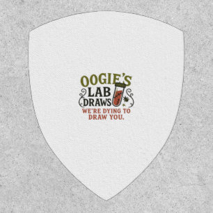 Oogie’s Lab Draws – Funny Halloween Phlebotomist & Patch