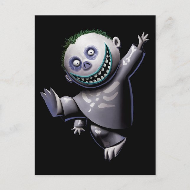 Oogie's Boys | Barrel - Creepy Cute Postcard (Front)