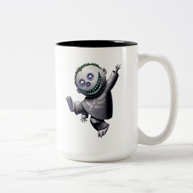 Oogie's Boys | Barrel - Creepy Cute Two-Tone Coffee Mug (Right)