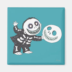 Oogie's Boys Barrel Holding Mask Magnet