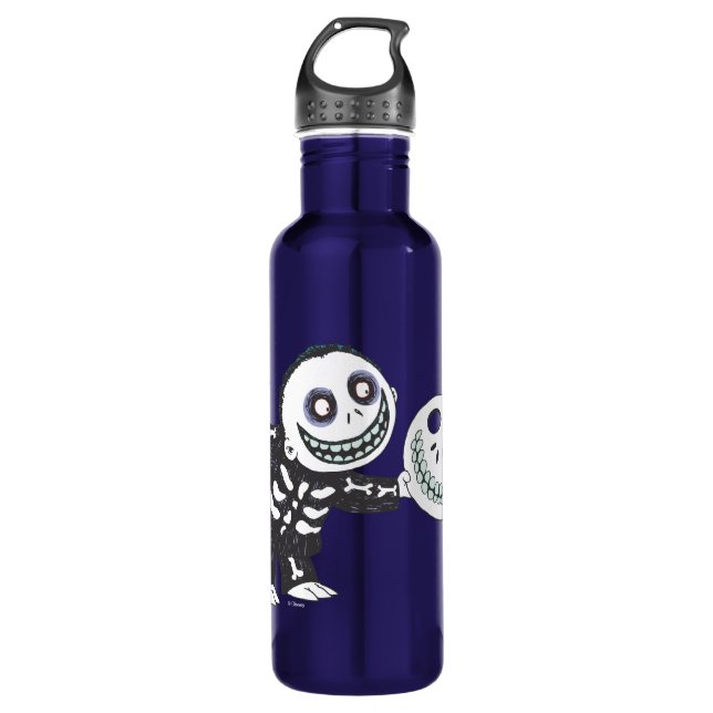 Oogie's Boys | Barrel Holding Mask Water Bottle (Front)