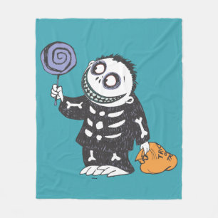 Oogie's Boys   Barrel With Candy Fleece Blanket