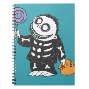 Oogie's Boys Barrel With Candy Notebook