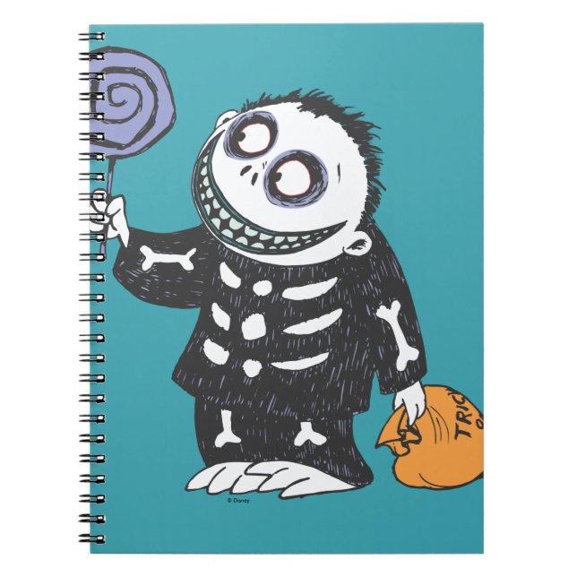 Oogie's Boys | Barrel With Candy Notebook (Front)
