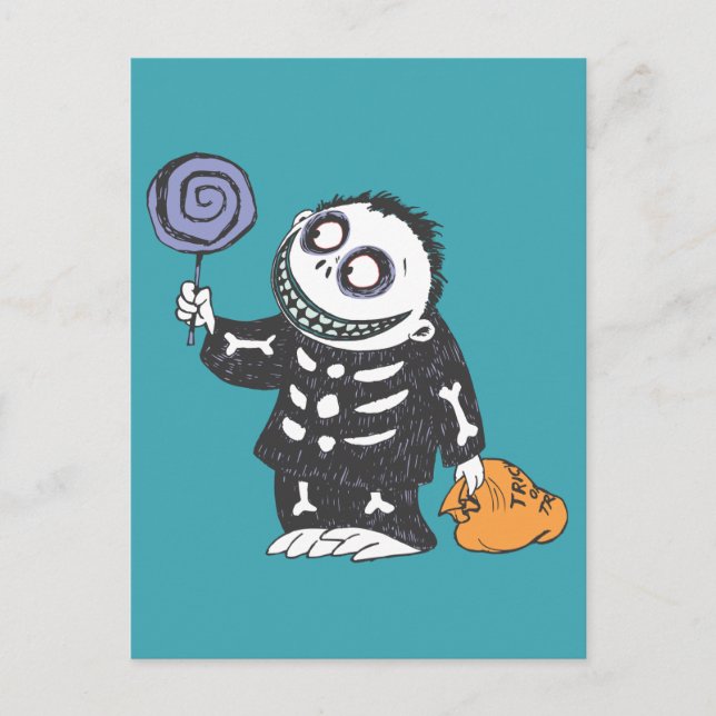 Oogie's Boys | Barrel With Candy Postcard (Front)